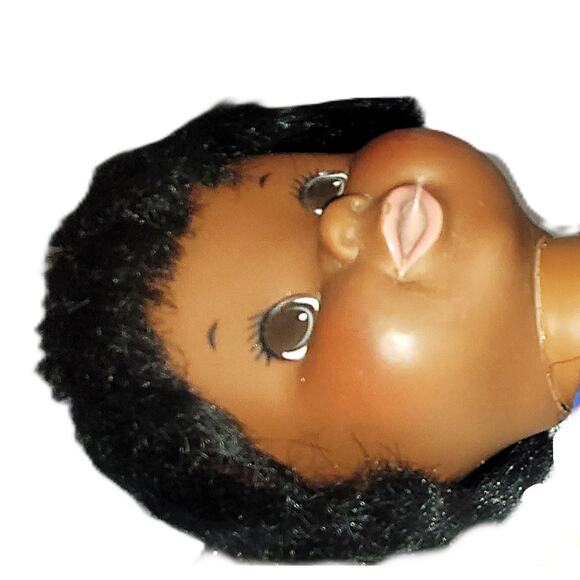 VNTG 1977 Ideal Tippy Tumbles African American Doll In Original Outfit Untested - Picture 6 of 9